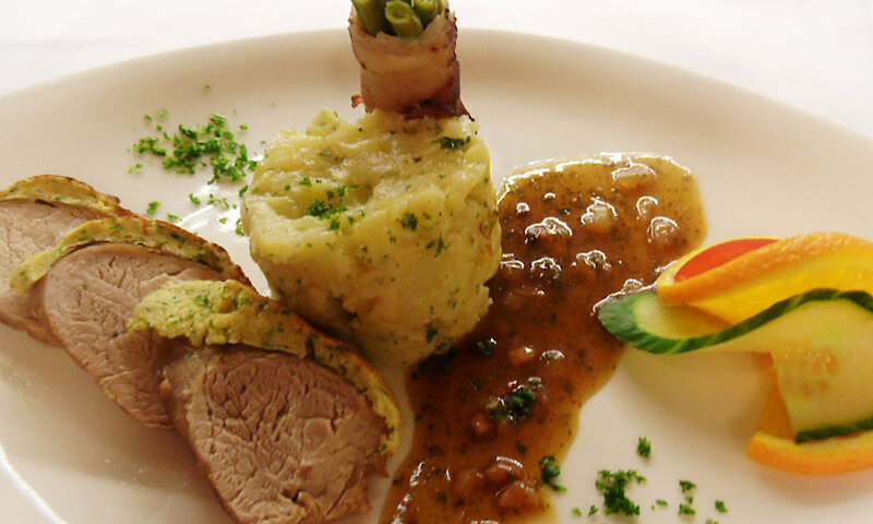 Schweinefilet - kulinarische Köstlichkeiten Gasthof in Bayern